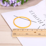 Elastici gialli robusti diametro 3,8 cm 1 kg