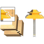 Lama tenone 45° gambo 1/4 x 2 per lavorazione legno