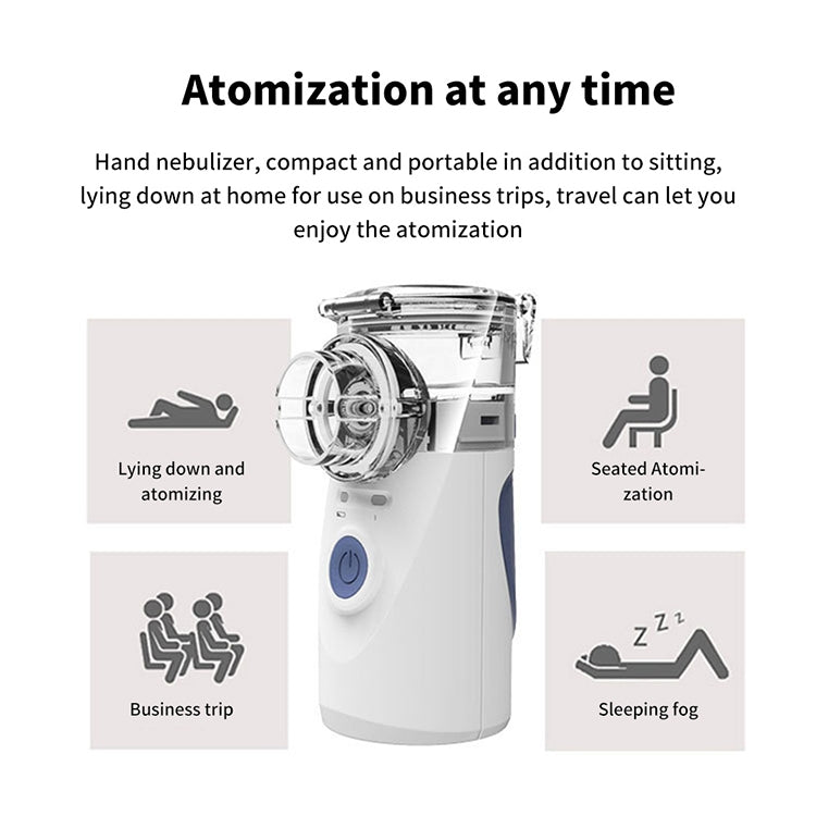 Nebulizzatore a ultrasuoni portatile per terapia respiratoria - immagine 7