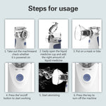 Nebulizzatore a ultrasuoni portatile per terapia respiratoria - immagine 10