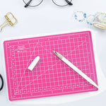 Set tappetino da taglio A5 Junesix con coltello e righello