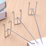 Gancio per mensola in ferro 3,5 mm lunghezza 10 cm 10 pezzi