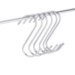 Gancio metallico a S in acciaio inox 7 cm
