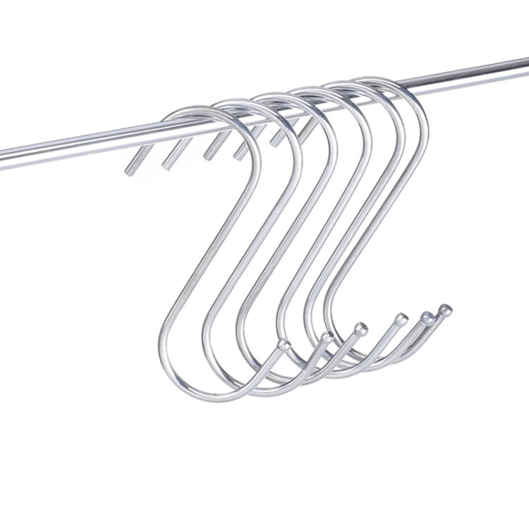Gancio metallico a S in acciaio inox 7 cm