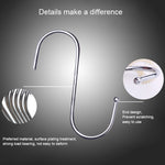 Gancio metallico a S in acciaio inox 7 cm