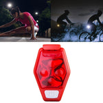Luce posteriore LED rossa per bicicletta con clip IPX4
