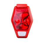 Luce posteriore LED rossa per bicicletta con clip IPX4 - immagine 2