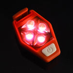 Luce posteriore LED rossa per bicicletta con clip IPX4 - immagine 7
