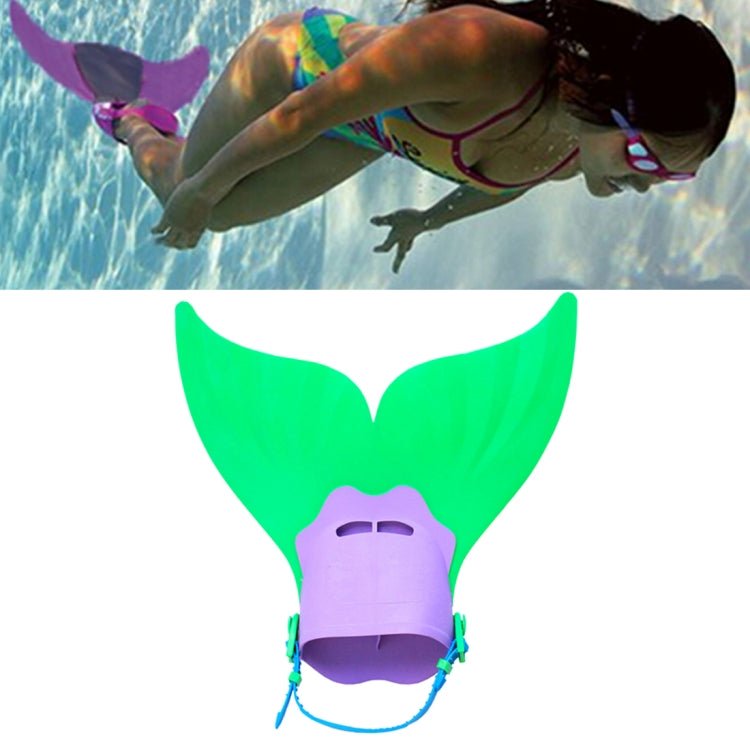 Pinna da nuoto regolabile a forma di sirena per bambini
