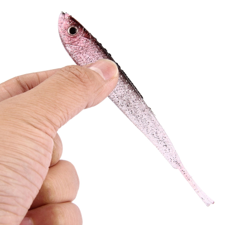 Set 10 esche da pesca artificiali a forma di pesce 12,5 cm