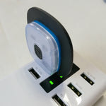 Cappello invernale unisex con 4 luci LED USB Type-C