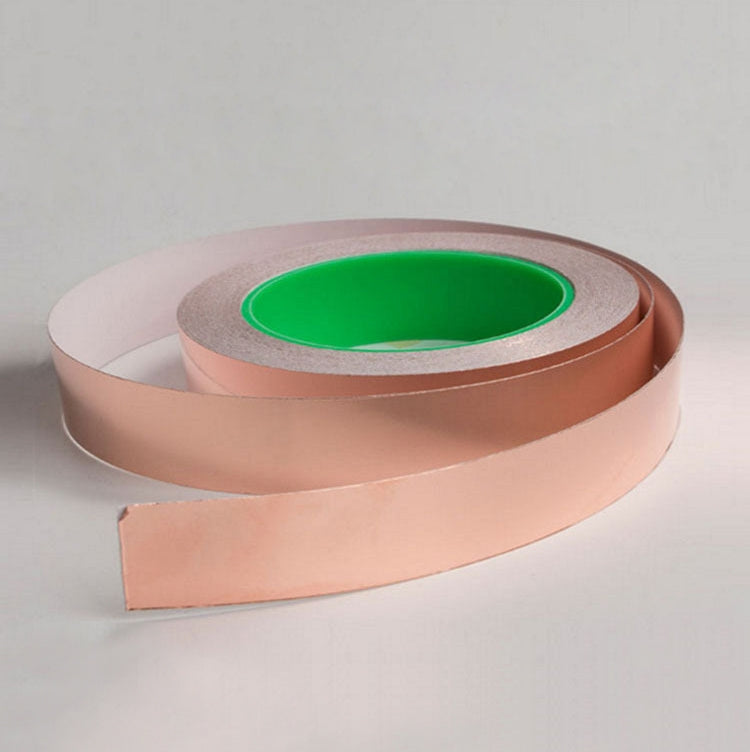 Nastro conduttivo in rame puro biadesivo 20m x 30mm