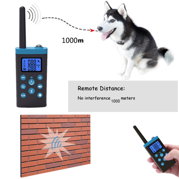Collare antiabbaio PD525 con telecomando per addestramento cani - immagine 8