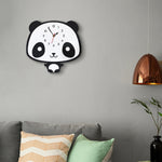 Orologio da parete in acrilico Panda Swing 30x30 cm