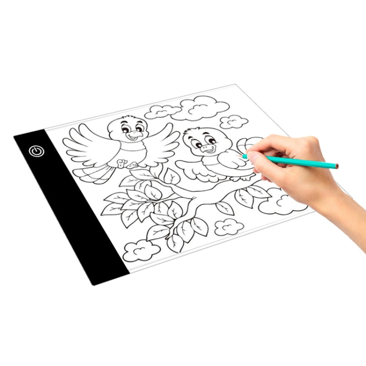Blocco per schizzi da disegno formato A5 con luce LED USB