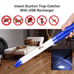 Trappola elettrica per insetti con luce LED e ricarica USB