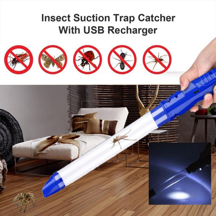 Trappola elettrica per insetti con luce LED e ricarica USB