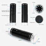 Microscopio digitale 1000X HD 1080P WiFi con 8 LED