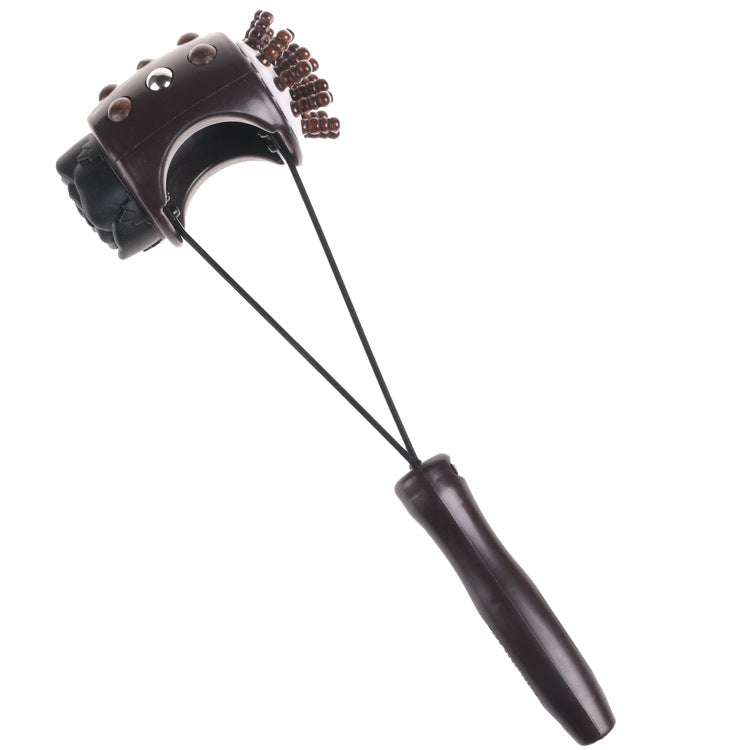 Massaggiatore manuale elastico a fiore per digitopressione