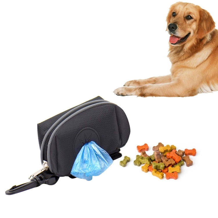 Borsa porta snack per animali domestici con foro per sacchetti