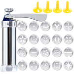 Stampo per biscotti multifunzione con 20 stampi e 4 ugelli