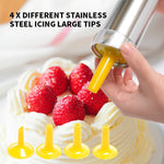 Stampo per biscotti multifunzione con 20 stampi e 4 ugelli