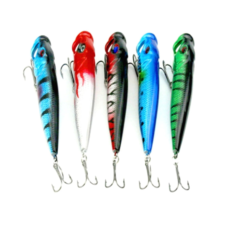 Esche da pesca popper artificiali in plastica 9 cm