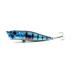 Esche da pesca popper artificiali in plastica 9 cm