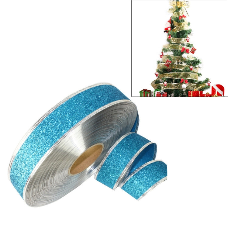 Nastro decorativo glitterato per albero di Natale 2 m