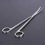 Set utensili per acquario: forbici, pinzette e clip in acciaio inox - immagine 2
