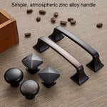 Maniglia per mobile in bronzo nero 128 mm