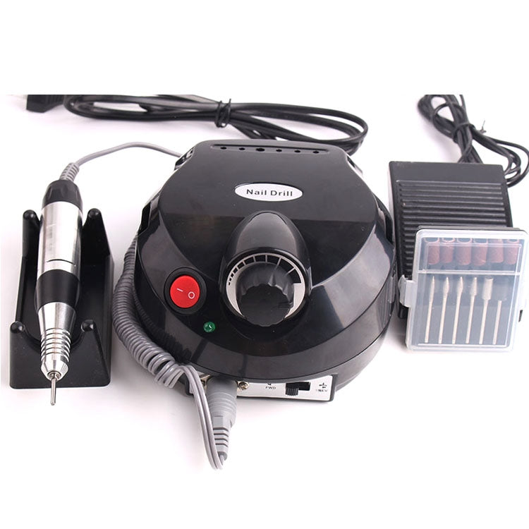Fresa elettrica per unghie 10W, 25.000 giri/min con pedale - immagine 3