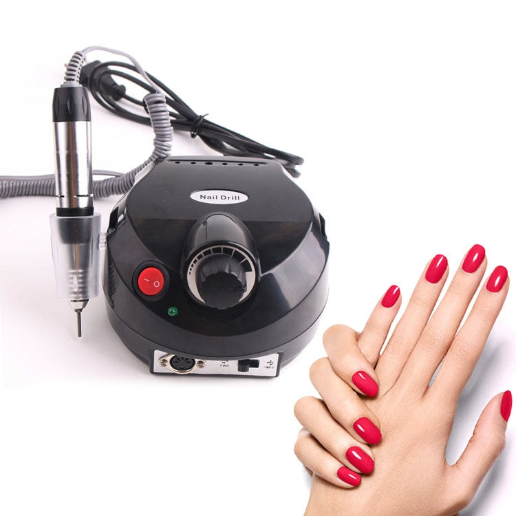 Fresa elettrica per unghie 10W, 25.000 giri/min con pedale