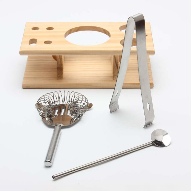 Set strumenti shaker cocktail 9 in 1 in acciaio inox 750 ml