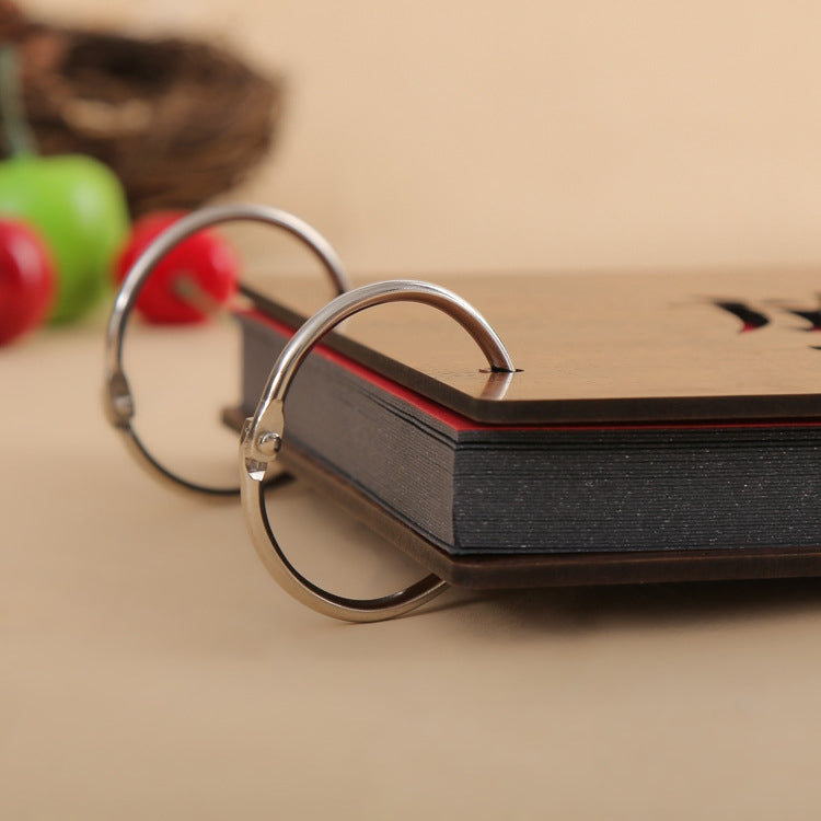 Album fotografico in legno 8 pollici a fogli mobili