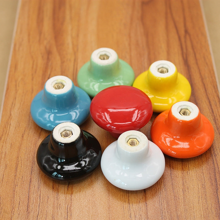Maniglia per cassetto in ceramica smaltata 32 mm