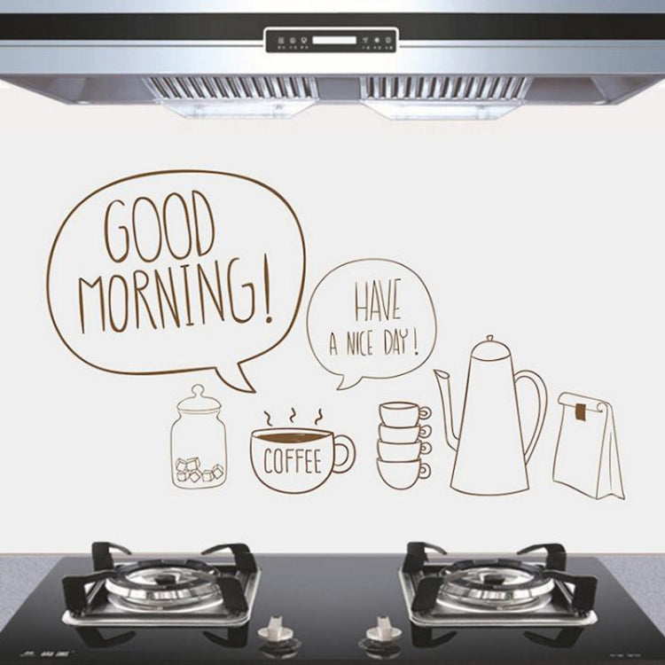 5 adesivi murali cucina modello caffè 60x90 cm