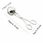 Clip per polpette ripiene in acciaio inox 17,5 cm