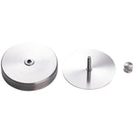 Stampo in acciaio inox per hamburger 10x10 cm