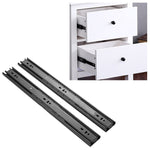 Guide scorrevoli per cassetti in acciaio laminato 50 cm