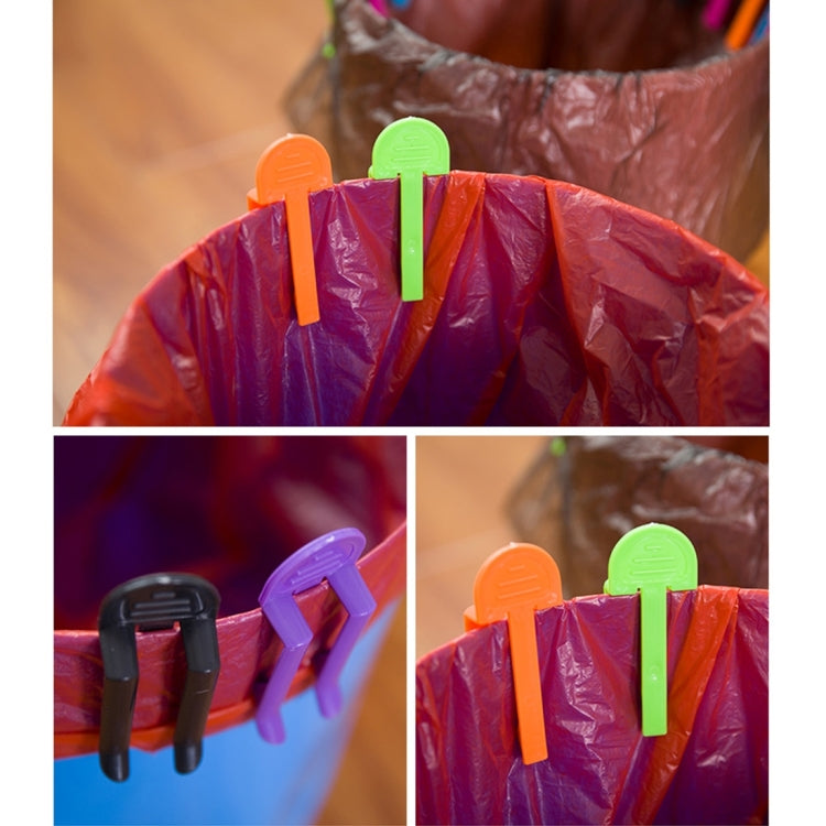 10 pezzi clip fissa universale per sacchetto spazzatura