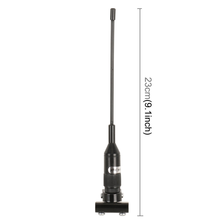 Clip antenna estensibile universale per auto 23 cm