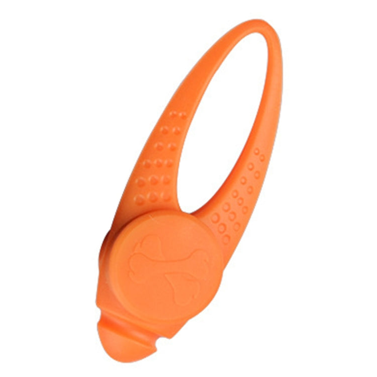 Ciondolo LED in silicone per collare animali domestici