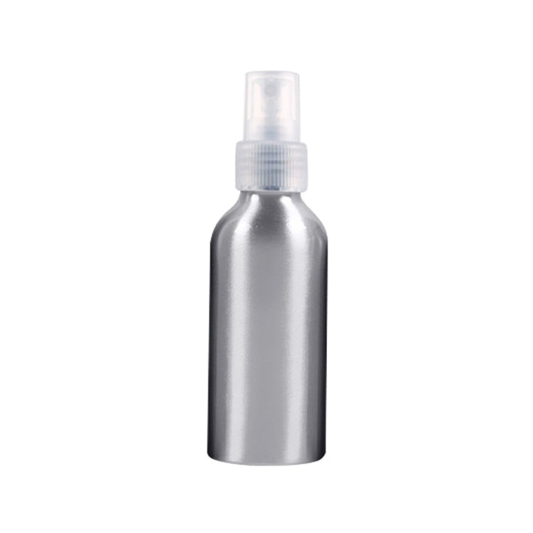 Bottiglia in alluminio con atomizzatore vetro 100 ml