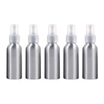 Bottiglia in alluminio con atomizzatore vetro 100 ml