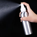 Bottiglia in alluminio con atomizzatore vetro 100 ml