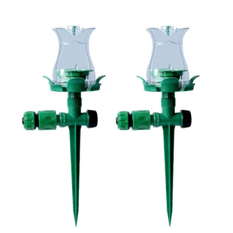 Ugello irrigazione giardino con luce LED integrata