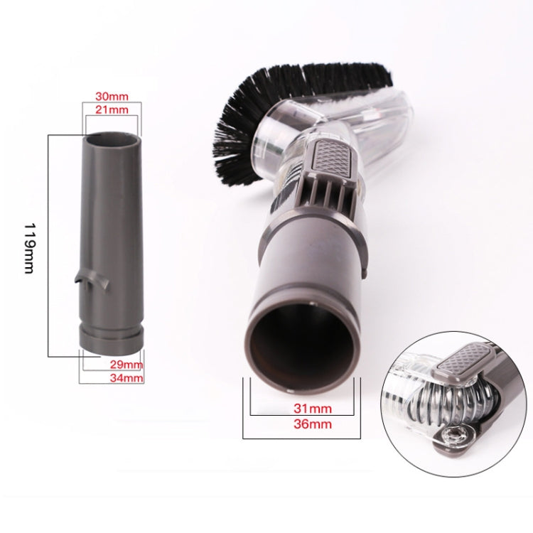 Testina spazzola trasparente per aspirapolvere Dyson DC35 V6