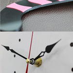 Orologio da parete a forma di gatto 42x18 cm