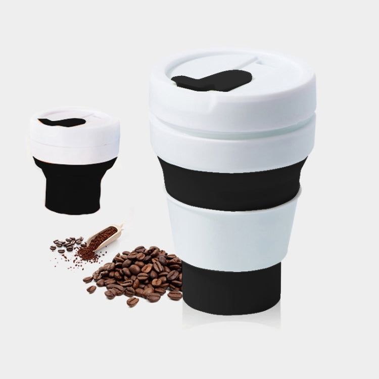Tazza da viaggio pieghevole in silicone 350 ml